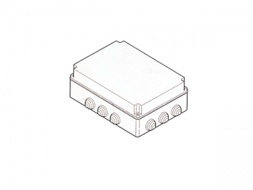 Caja de conexiones IP56 con funda para cable