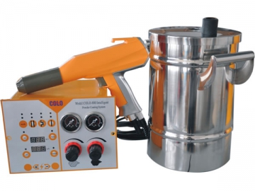Máquina portátil para pintura electrostática