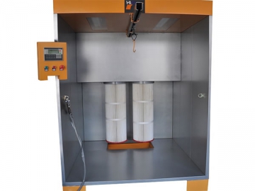 Cabina de pintura electrostática COLO-S-1517