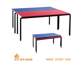 Mesa infantil rectangular