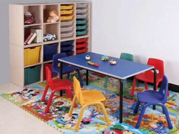 Mesa infantil rectangular