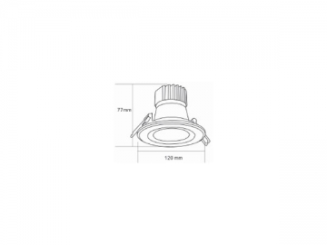 Luminaria LED empotrable