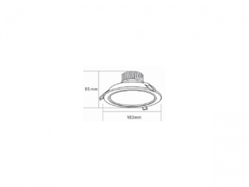 Luminaria LED empotrable