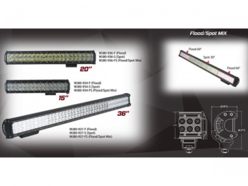 Barra de luz LED para rústicos 4x4