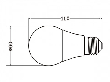 Bombilla LED NS-A60-C9