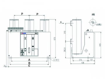 Interruptor de vacío <small>(Interruptor de alta tensión para interiores TZN2)</small>