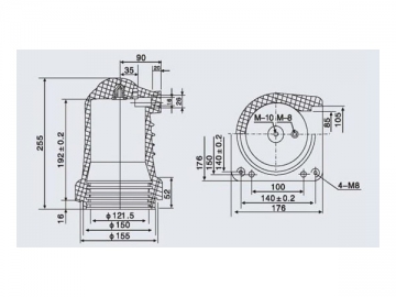 Aislador eléctrico <small>(Aisladores de contacto)</small>