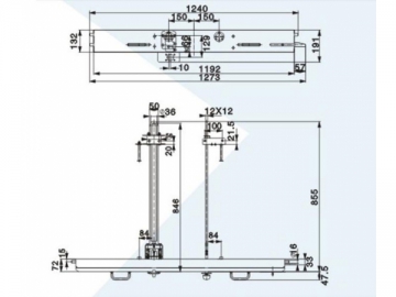 Mecanismo de extracción <small>(Mecanismo de extracción para tableros de distribución de 40,5kV)</small>