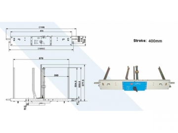 Mecanismo de extracción <small>(Mecanismo de extracción para tableros de distribución de 40,5kV)</small>