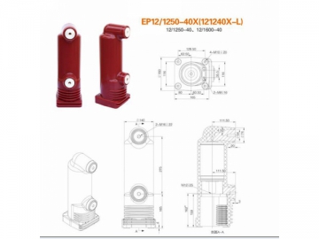 Polos encapsulados <small>(Polos encapsulados para sistemas de distribución de electricidad de 12kV)</small>