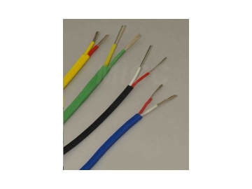 <strong>Cable de extensión para termopar</strong> KX <small>(Cable aislado PTFE enchapado de 2x7/0.2mm) </small>