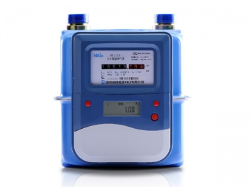 Medidor de gas residencial con tarjeta inteligente CG-L-G