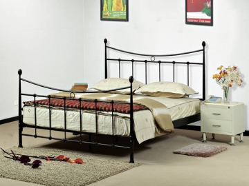 <strong>Cama de metal</strong> - estilo moderno