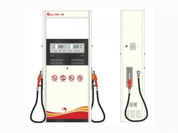 <strong>Dispensador y surtidor de combustible</strong> con 2 pistolas