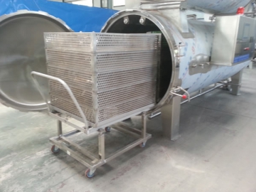 Autoclave industrial<small><br /> (Autoclave por inmersión en agua)</small>