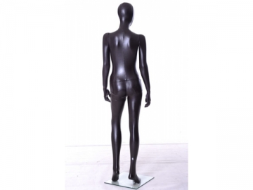 Maniquíes con cubierta de cuero