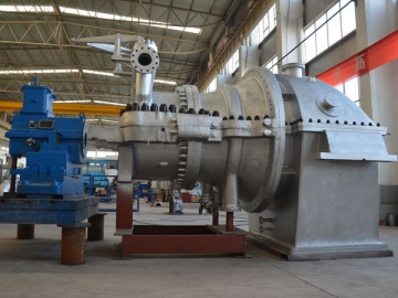 Turbina de vapor<small> (Turbina de condensación de alta eficiencia)</small>