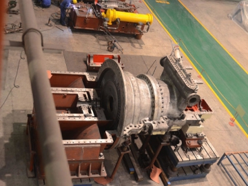 Turbina de vapor <small>(Turbina de vapor saturado y vapor sobrecalentado)</small>