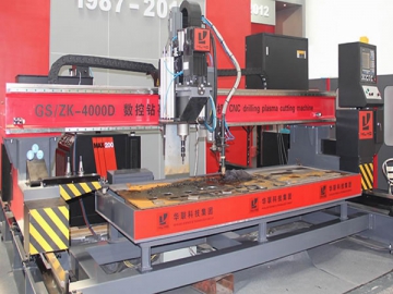 Máquina de corte y perforación CNC GS/ZK