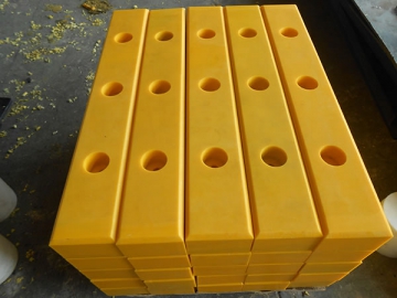 UHMWPE Bumper de muelle / Topes para andenes de carga