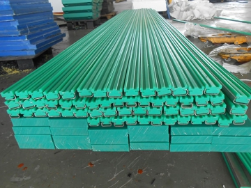 UHMWPE Rieles guía para cadena