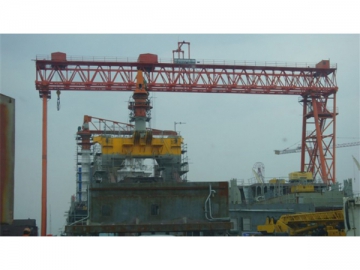 Grúa Goliat para astillero naval