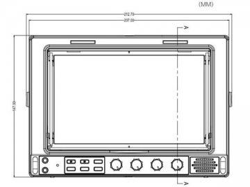 Monitor de campo para cámara de vídeo <span class='true'>TL-701HD/NP</span>