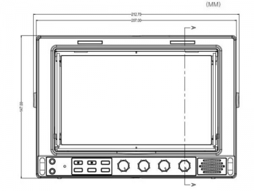 Monitor de campo para cámara de vídeo <span class='true'>TL-701HDA</span>