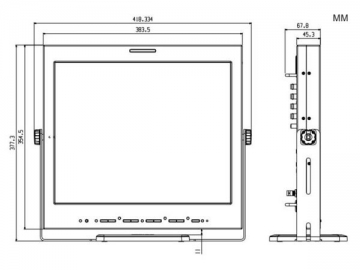 Monitor de escritorio TL-S1700HD/SD/NP