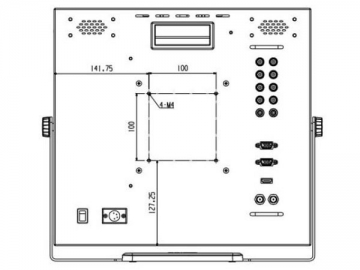 Monitor de escritorio TL-S1700HD/SD/NP