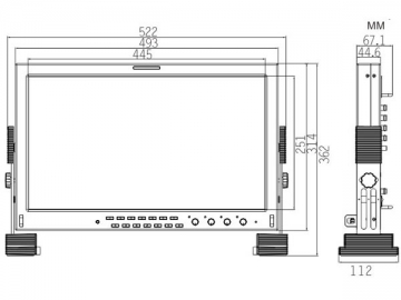 Monitor de escritorio TL-B2000HD