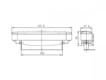 Luz de advertencia LED