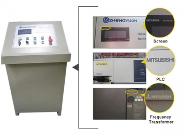 Máquina para fabricar barandillas