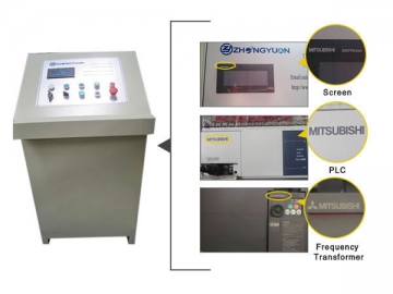 Máquina para fabricar correas tipo C / Máquina formadora de perfil en C