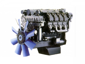 Motor diésel con refrigeración por agua - 560KW