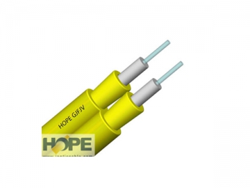 Cable de fibra óptica dúplex monomodo 3.0mm