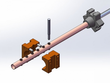 Máquina perforadora de tubos CNC