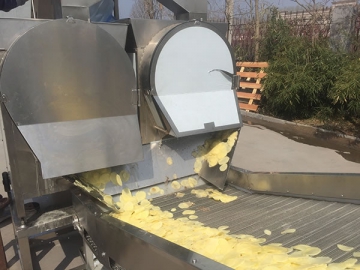 Línea de producción de patatas chip