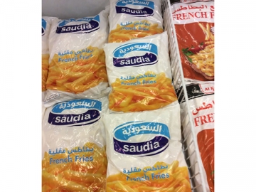 Línea de producción de patatas fritas congeladas