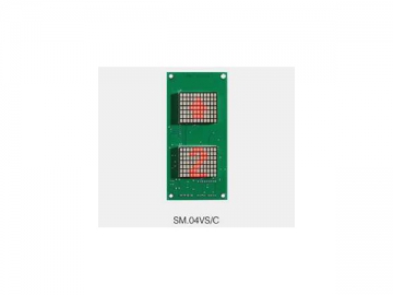 Display LED por matriz de puntos para ascensores