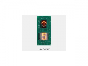 Display LED por matriz de puntos para ascensores