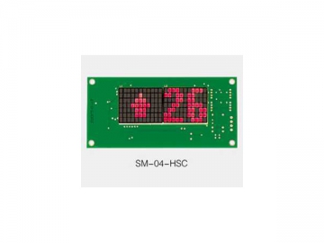 Display LED por matriz de puntos para ascensores