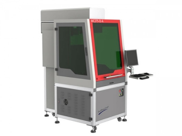 Máquina de marcado por láser CO2 con 3 ejes,MC275-D-A