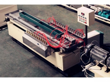 Línea para extrusión de perfiles de precisión