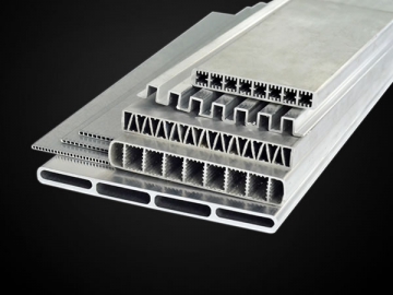 Extrusión de aluminio de puerto múltiple