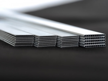 Extrusión de aluminio de puerto múltiple