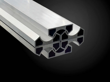 Perfil de aluminio extruido