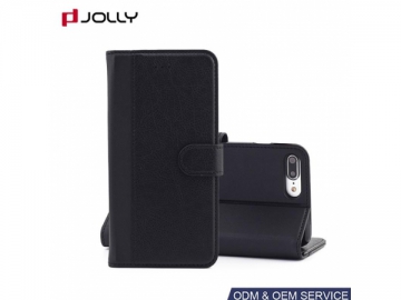 Funda flip cover con tres ranuras para iPhone 8 Plus