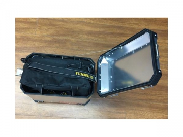 Bolsa interior para cajas laterales de motocicleta.