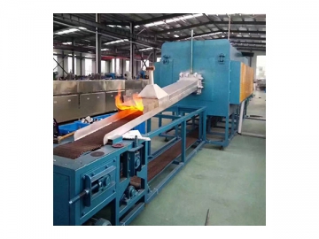 Horno continuo para tratamiento térmico(Horno de cementación/horno de temple/horno de carbonitruración)